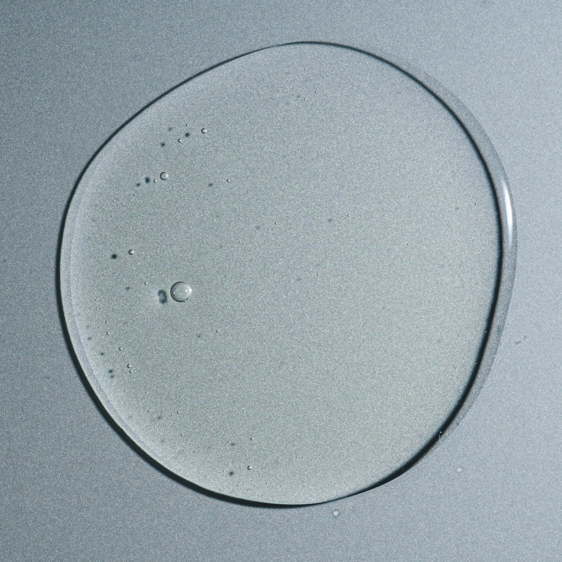 Tyr Skincare for Men Facial Cleanser detail of formula, top down angle